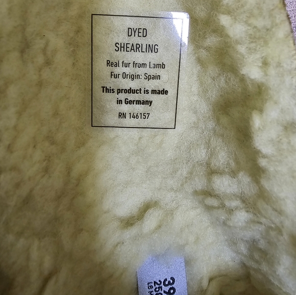 BIRKENSTOCK ARIZONA BIG BUCKLE TEDDY OS, Popcorn, size US 8 - Picture 10 of 13